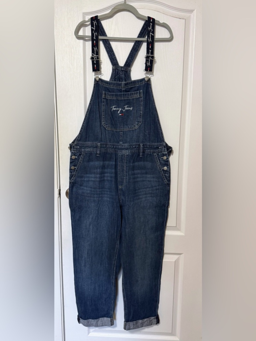Tommy Hilfiger Blue Denim Overalls